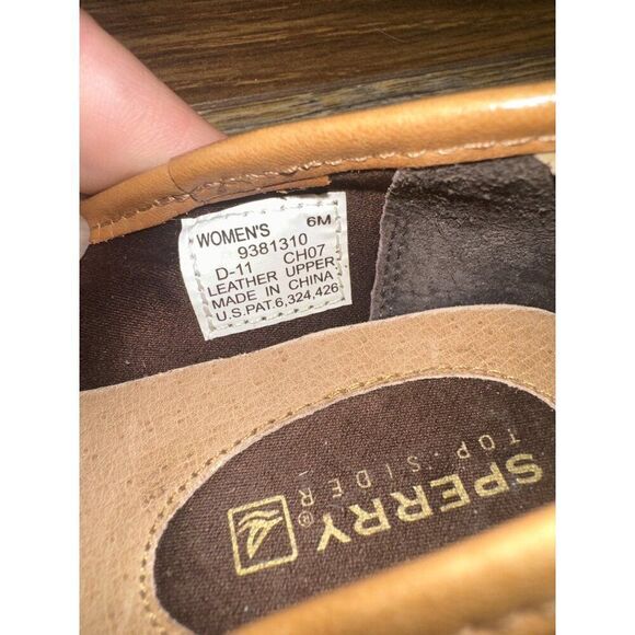 Sperry Top-Sider Kendall Leopard Print Calf Hair Flats Size 6 - Picture 10 of 15